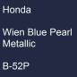 Preview: Honda, Wien Blue Pearl Metallic, B-52P.